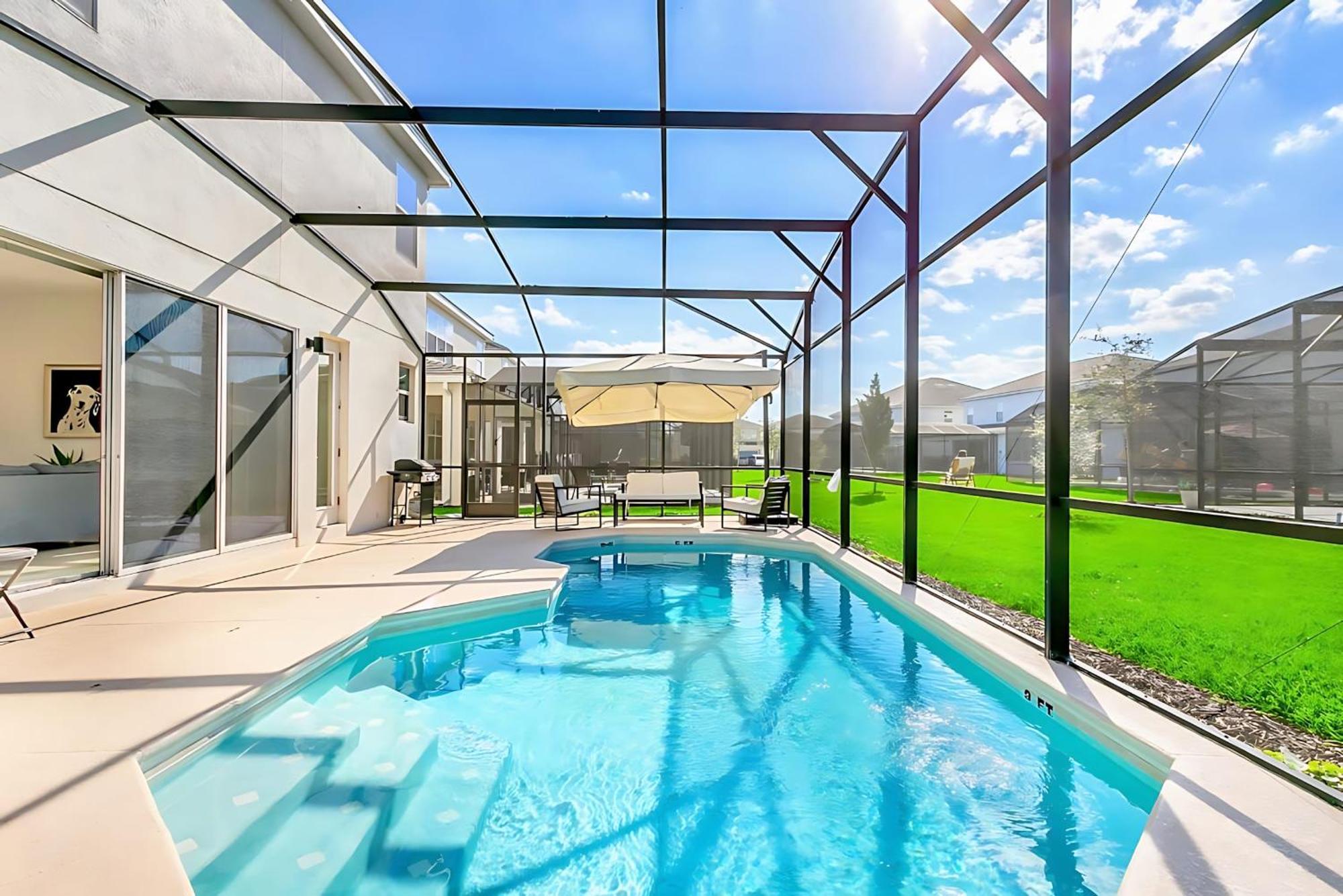 10Br Luxury Home Near Disney W Pool & Games Room Kissimmee Zewnętrze zdjęcie
