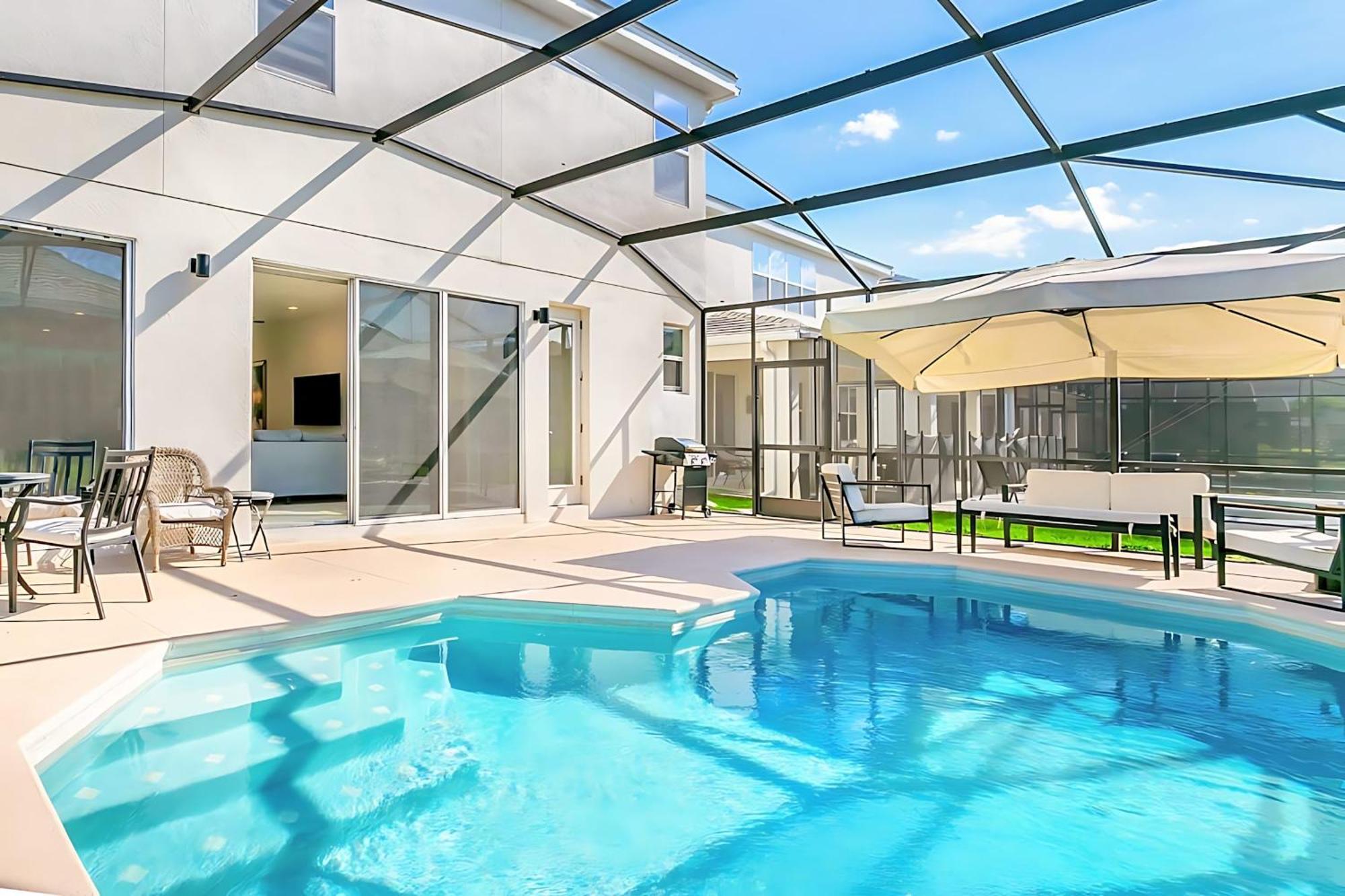 10Br Luxury Home Near Disney W Pool & Games Room Kissimmee Zewnętrze zdjęcie